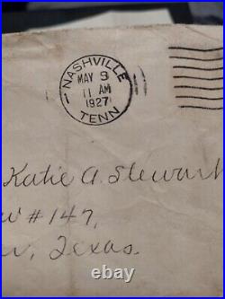 1927 Meharry Medical College Letter Nashville Tennessee
