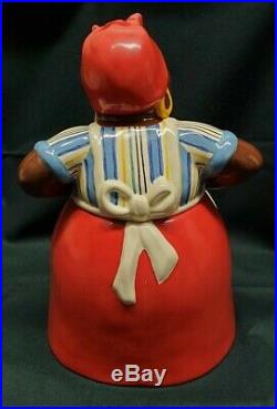 1930-1940's Brayton Laguna California Black Aunt Jemima Mammy Cookie Jar