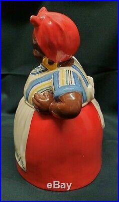 1930-1940's Brayton Laguna California Black Aunt Jemima Mammy Cookie Jar