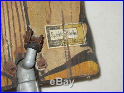 1930's Rare Original Sprinklin Sambo Wood Firestone Yard Lawn Water Sprinkler