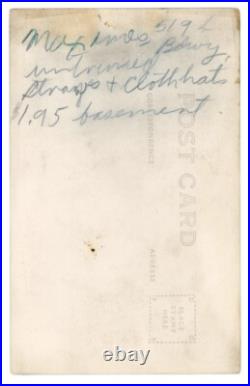 1930s/40s African American Woman with Sequin Costume RPPC Photo