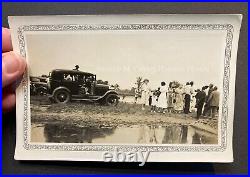 1930s African American Black River Baptism Snapshot Photos Shreveport LA