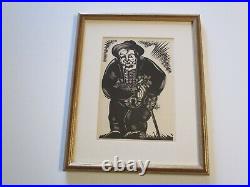 1930s Black Americana Portrait Collection Woodcut Sloan Art Deco Antique Rare