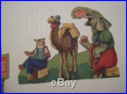 1931 COCA COLA CARDBOARD CUTOUTS, UNCLE REMUS & THE HAPPY ANIMALS With SIGNS
