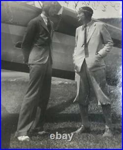 1931 Historic Airman James G. Ray & Baseballs Connie Mack Original Type 1 Photo