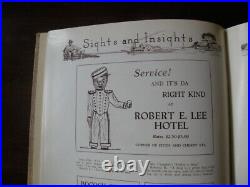 1933 Salem College Sights and Insights Yearbook (Winston-Salem, NC) Very Rare