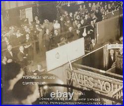 1934 EDWARD J KELTY'Perm Competition BEAUTY SHOP OWNERS Convention' PHOTOGRAPH