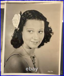1938 All Black Movie Gang Wars Gladys Snyder 6 Glamor & Movie 8X10 Photos