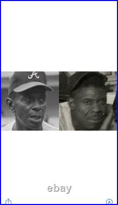 1940-50s Negro League Baseball HOF Satchel Paige Uniformed Snap Shot