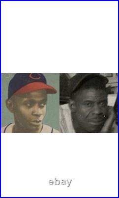 1940-50s Negro League Baseball HOF Satchel Paige Uniformed Snap Shot