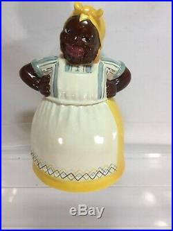 1940's BRAYTON MAMMY Vintage COOKIE JAR by Brayton Laguna Black Americana (cl)