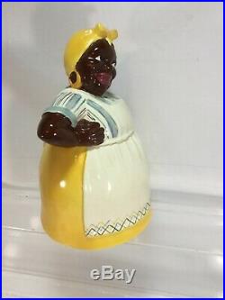 1940's BRAYTON MAMMY Vintage COOKIE JAR by Brayton Laguna Black Americana (cl)