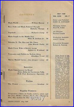 1948-1970NEGRO DIGEST8 Vintage African American MagazinesCivil RightsHistory