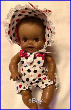 1949 Amosandra Black CBS Ruth E Newton Sun Rubber Co DOLL 10 inch Amos and Andy