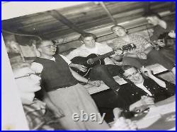 1950s College University Party Hanging Out Living Space Pinball Vtg Photographs