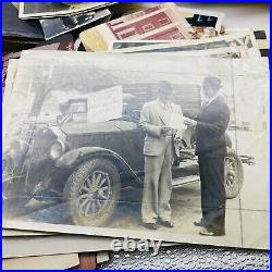 1950s Era Vintage Photos Lot of 200 Plus Family Black White Color Ephemera News