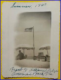 1950s Snapshot, American Beach, Front of Williams Guest Lodge, African American
