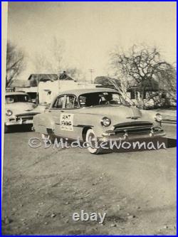 1950s Snapshots Oats AJ Parade Del Norte Colorado, Black Americana Chevy, Market