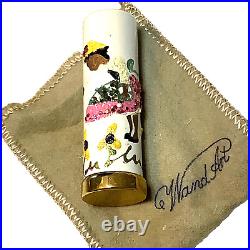 1950s WAND ART BLACK GIRL LIPSTICK TUBE POUCH Vintage? NOS BLACK AMERICANA