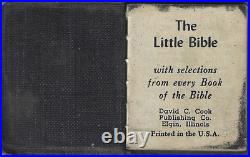 1950sAfrican American Beauty Salon AdvertisingMiniature BibleWhite Plains, NY