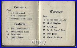 1950sAfrican American Beauty Salon AdvertisingMiniature BibleWhite Plains, NY