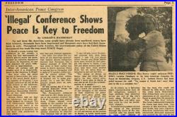 1952 FREEDOM Harlem newspaper PAUL ROBESON, LORRAINE HANSBERRY, CHARLOTTA BASS