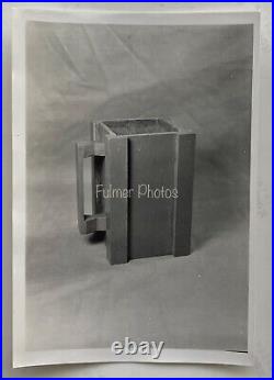 1952 Vintage BORDEN MILK ADVERTISING Press Photo Pack OOAK Milk Carton Holder