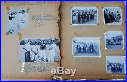 1954 African American- Omega Psi Phi Fraternity Scrapbook-photo album vtg Morgan