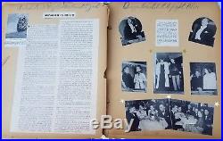 1954 African American- Omega Psi Phi Fraternity Scrapbook-photo album vtg Morgan
