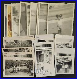 1960s vintage AFRICAN AMERICAN 49pc family PHOTOS