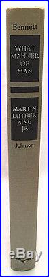 1965 MARTIN LUTHER KING SIGNED Book with Photo & Newspaper Autograph PSA/DNA LOA