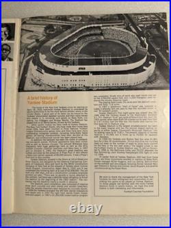 1968 Grambling vs Morgan State Program Yankee Stadium HBCU NYC 1st Invitational