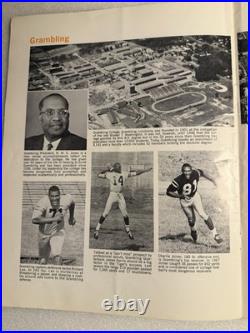 1968 Grambling vs Morgan State Program Yankee Stadium HBCU NYC 1st Invitational