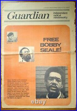 1969 The Guardian Radical Newspaper FREE BOBBY SEALE! On Black Panthers Cover