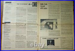 1969 The Guardian Radical Newspaper FREE BOBBY SEALE! On Black Panthers Cover