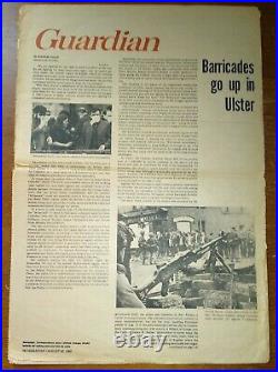 1969 The Guardian Radical Newspaper FREE BOBBY SEALE! On Black Panthers Cover