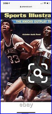 1970 Willis Reed NBA Champ & MVP New York Knicks Real Photo