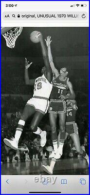 1970 Willis Reed NBA Champ & MVP New York Knicks Real Photo