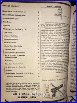 1974 BLACKNEWSAfrican American PeriodicalAmiri BarakaSlave ShipArt+ Brooklyn