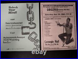 1975 Muhammad Speaks Newspaper Nation of Islam Black History Chicago Rights