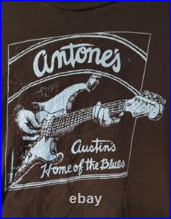 1991 Antone's 16th Anniversary Austin's Home of the Blues T-Shirt Preshrunk XXL