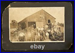 19th C. Antique African American Cabinet Card Photo Occupational