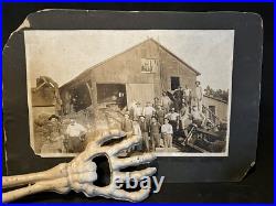 19th C. Antique African American Cabinet Card Photo Occupational