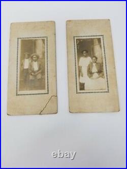 19th Century Cabinet Card Photographs African American Young Ladies and Men