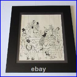 19th To 20th Century Black Americana Drawing Illustration Collection Show Play