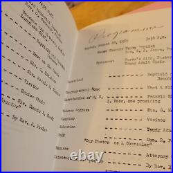 1st Anniversary 1965 African American Program Rev Ellis Putney Sister