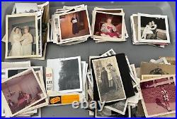 2,700+ PHOTOS Photographs 1900s-1970s B+W Color SNAPSHOT & Studio Mix PHOTO LOT