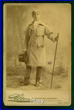 20-2, 015-10, 1890s, Cabinet Card, Chauncey Olcott (1858-1932) The Irish Tenor