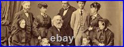 20-2, 017-01, 1870s, Cabinet Card, Henry Wadsworth Longfellow (1807-1882) Writer