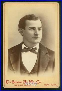 20-2, 017-07, 1890s, Cabinet Card, William Jennings Bryan (1860-1925) Politician